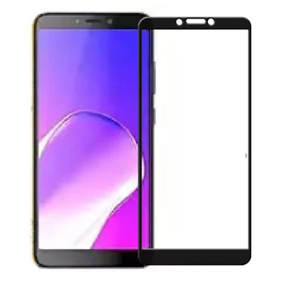 3D закаленное стекло для Infinix Hot 6 полное покрытие 9H защитная пленка