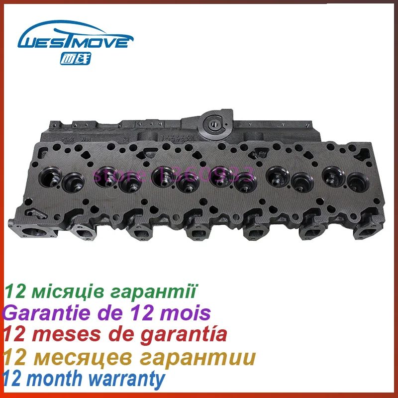 

Головка цилиндра для Dodge RAM 2500 5883 5,9 D L6 2007-Двигатель: 6BT 6btaa 3934747 3913391 3911273 3917287 3905470