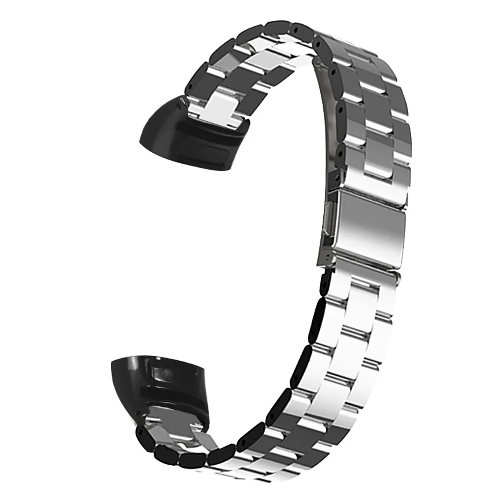 Ouhaobin ремешок из нержавеющей стали для huawei Band 3/3 Pro металлический ремешок для часов быстросъемный сменный Браслет 607#2