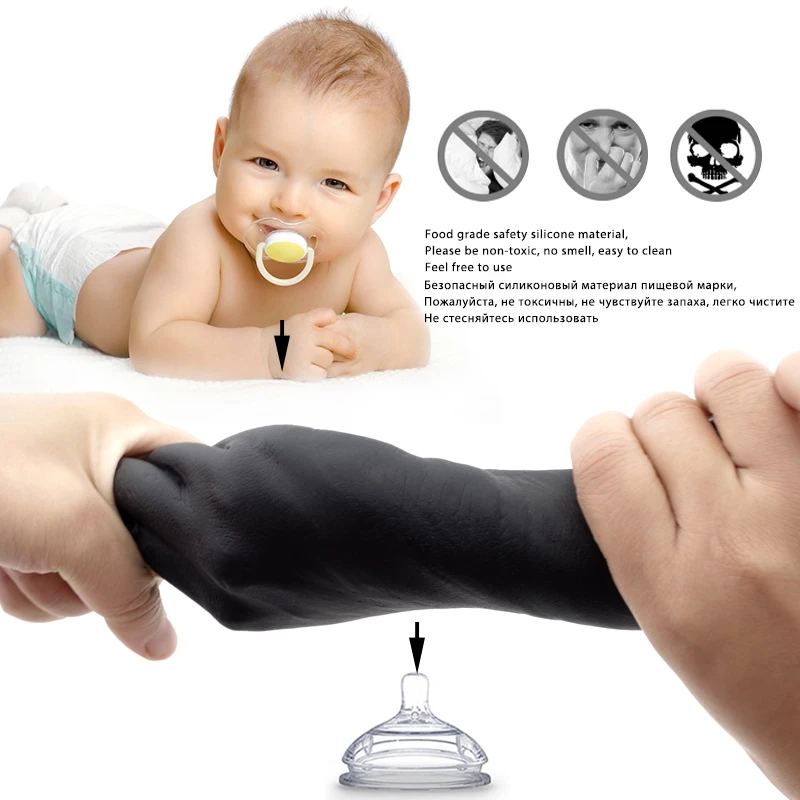 Реалистичный ручной фаллоимитатор силиконовая присоска анальные секс игрушки