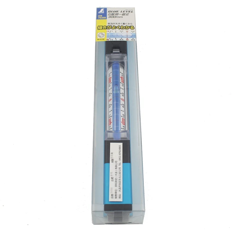 SHINWA Level Ruler Bubble Spirit Blue Color with Light board for Installation Drain Precision +-0.5mm/m | Инструменты