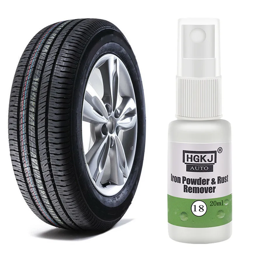 Удаление ржавчины Нейтральный Очиститель колеса не нужно тереть легко