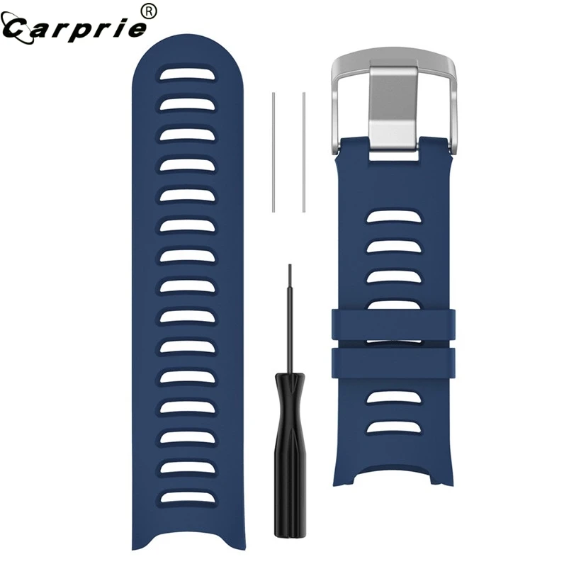 CARPRIE силиконовый гель спортивные наручные часы ремешок для Garmin Forerunner 610 операционный инструмент 81212