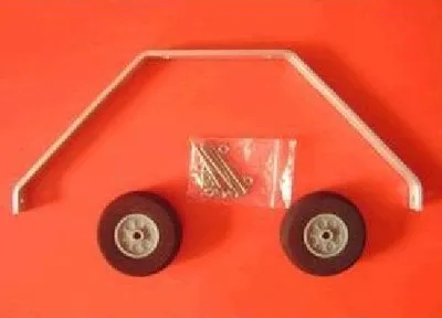 

Metal landing gear assembly w/ Wheel,1000g RC airplane aircraft Cessna park fly