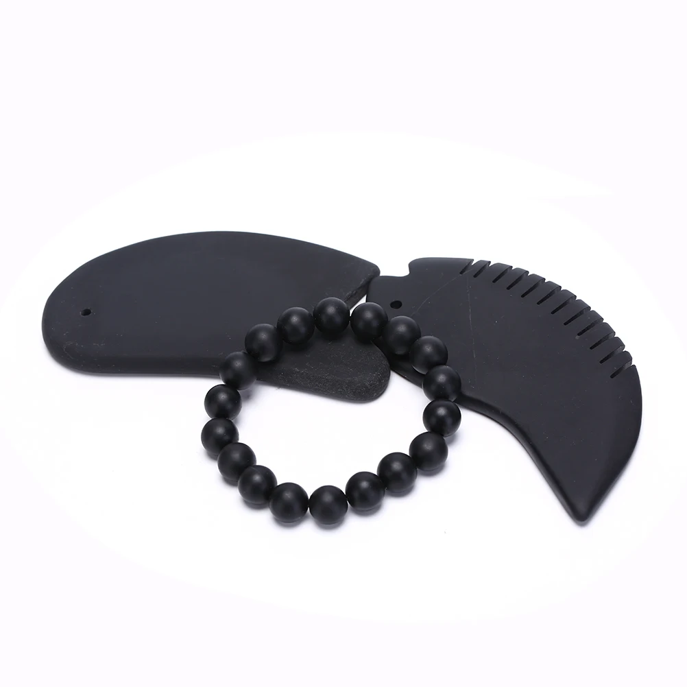 3 шт./лот натуральная доска для гуаша гребень браслет инструмент массажа тела и