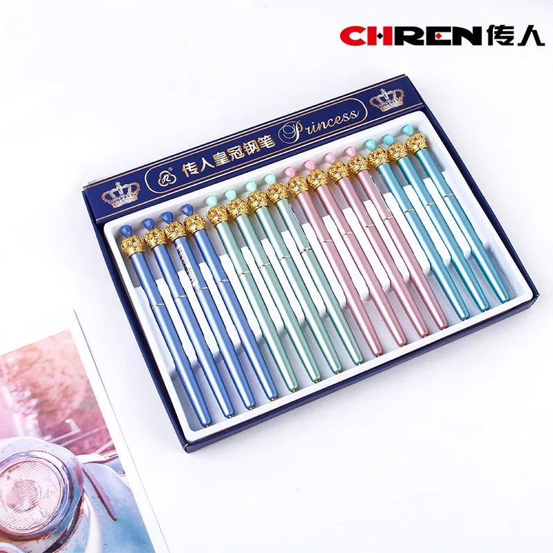 15 pcs/set Fountain Pens ink Nib 0.38mm Metal crown Calligraphy Signature student pens School Office Writing | Канцтовары для офиса