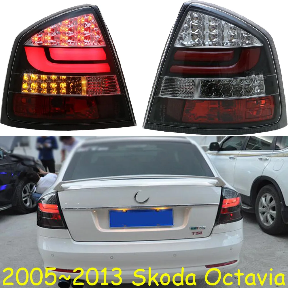 1 компл. Автомобильный Стайлинг для Skoda Octavia задний светильник s светодиодный 2009 2010 2011 2012 автомобильные аксессуары Octavia лампа yeti fabia Octavia задний светильник