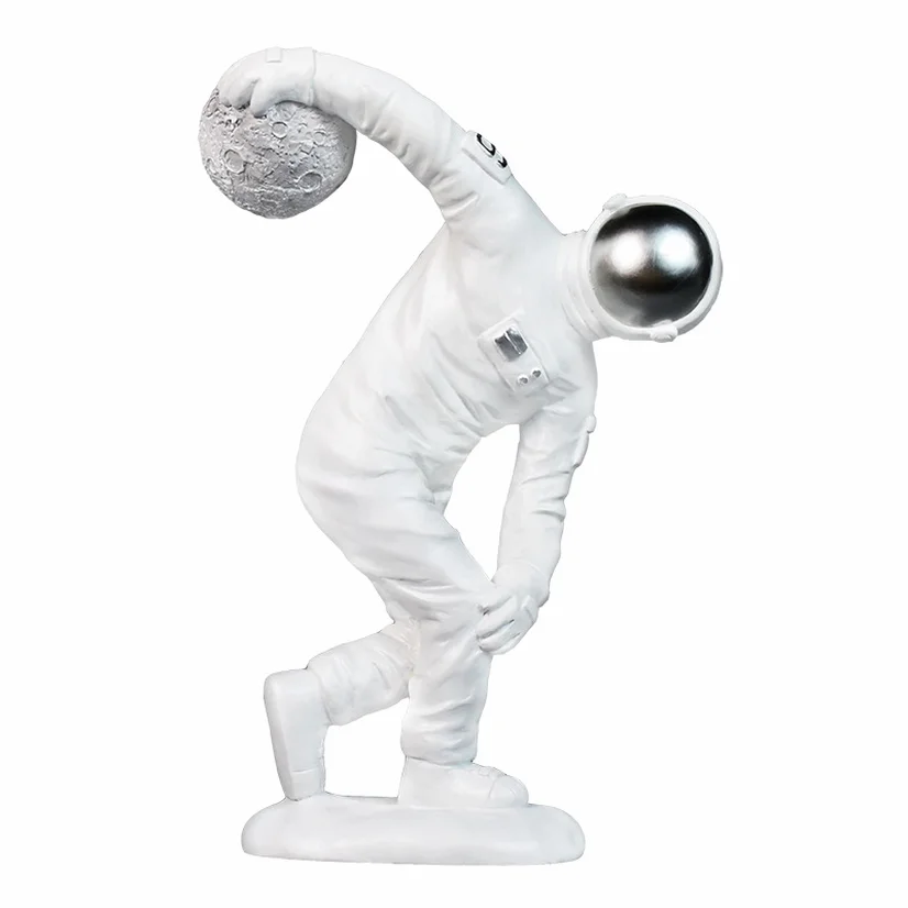 2019 Simulation Pvc Figure Astronaut Spaceman Model Ornaments Dolls Toy Joints Movable Decoration Christmas Birthday Gift | Игрушки и