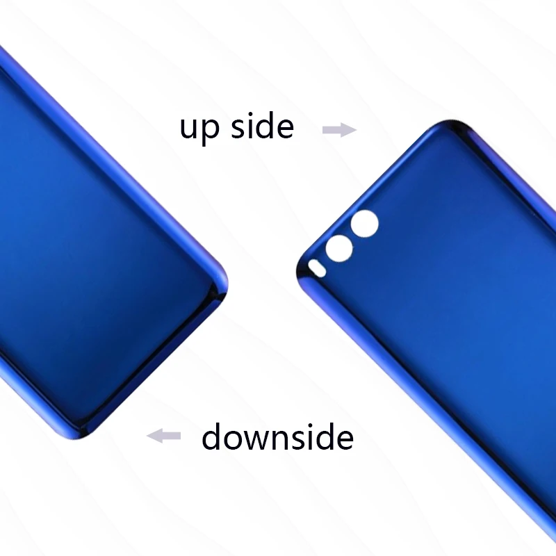 Новый задний корпус для XIAOMI Mi6 задняя крышка Mi 6 стеклянный Сменный Чехол батареи