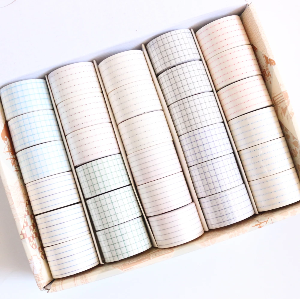 Новая симпатичная Базовая школьная лента Domikee декоративная Васи для дневников