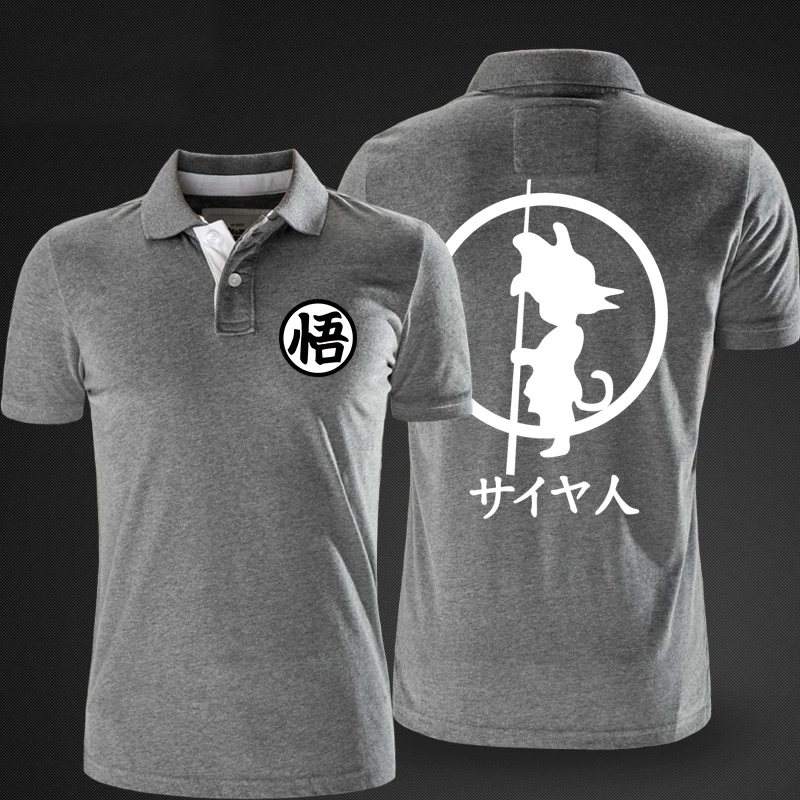 Рубашка поло мужская с забавным принтом х/б XXXL|polo homme xxxl|casual polo shirtdesigner shirts men |