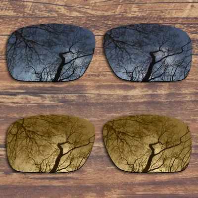 Black and Peach Gold ToughAsNails поляризованные Сменные линзы для солнцезащитных очков Оукли турбины-несколько вариантов - Цвет линз: Black and Peach Gold