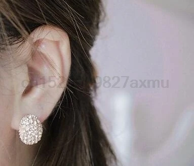 800Pair Jewerly Fashion Vintage Full Crystal Crescent Stud Earrings For Woman New Christmas Gift | Украшения и аксессуары