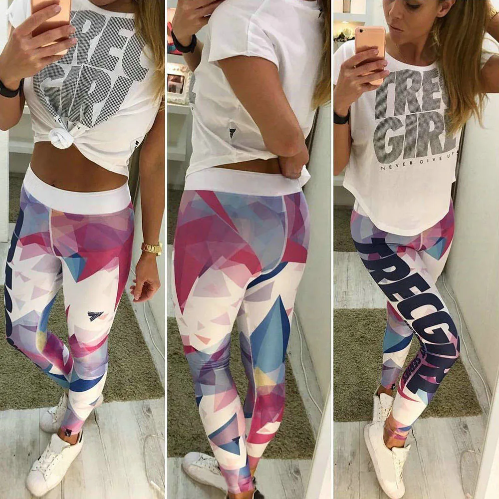 Женские Штаны Для Йоги со средней талией эластичные леггинсы с эффектом пуш