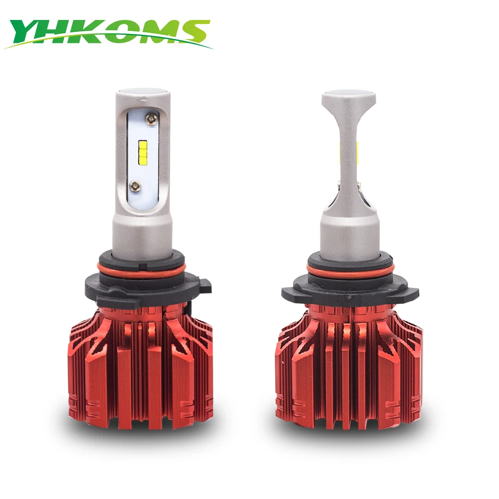 Автомобильные светодиодсветодиодный фары YHKOMS HB4 9006 9005 HB3 H1 H3 H4 H7 H8 H11 50 Вт лм чипы CSP