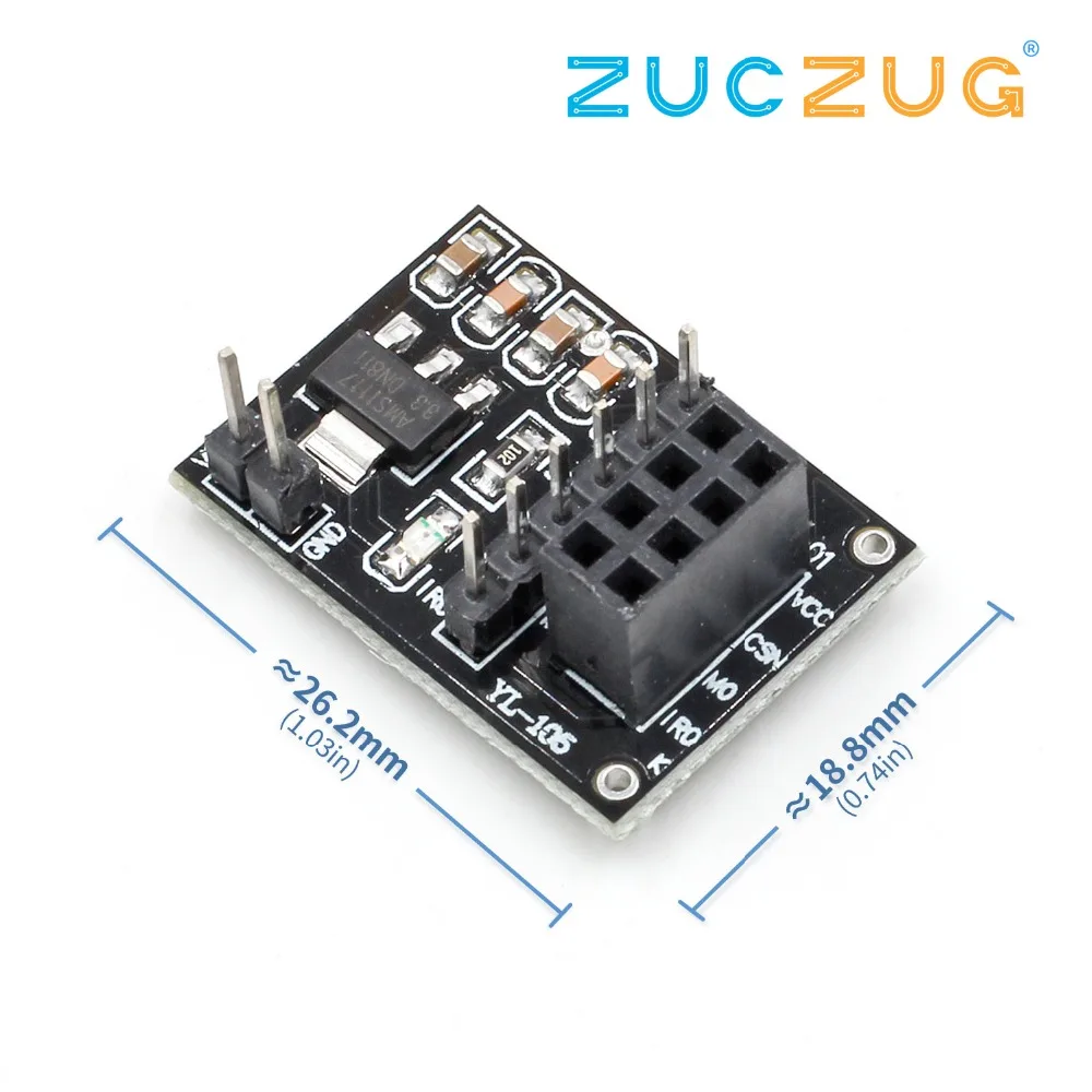 NRF24L01 модуль беспроводного адаптера Новая плата гнезда для Arduino|Интегральные