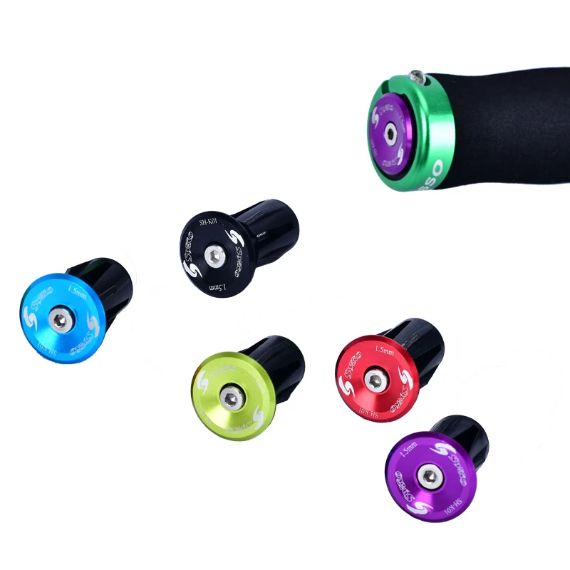 Bike Handlebar Plugs Bicycle Grips Aluminum Alloy End cup Caps Covers Parts