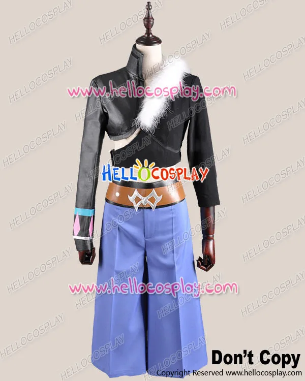 

Aquarion Evol Kagura Demuri меховой воротник костюм косплей костюм H008