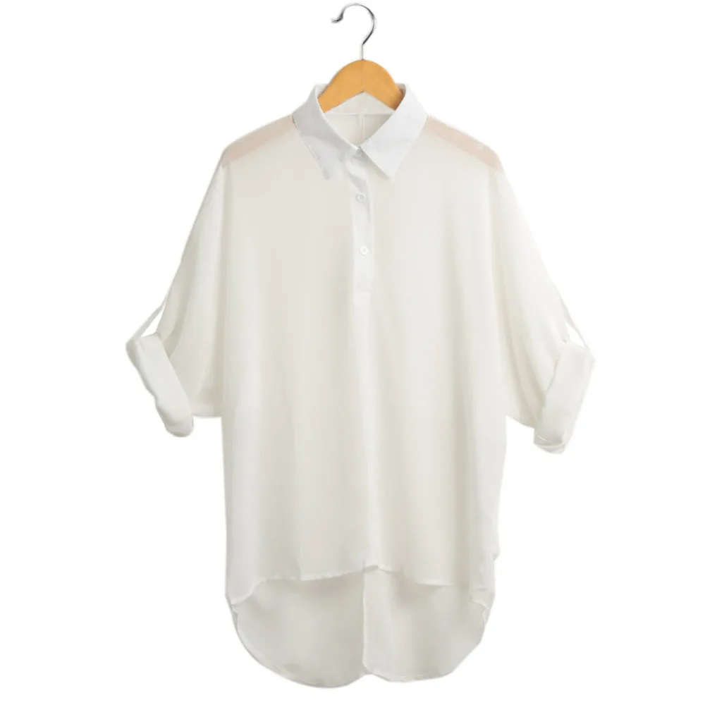 2019 Blusas Feminina женские элегантные шифоновые блузки сексуальная блузка рубашка