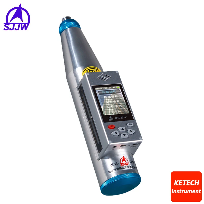 Встроенный цифровой тестер голоса для бетона молоток отбоя с ИК принтером HT225V|test