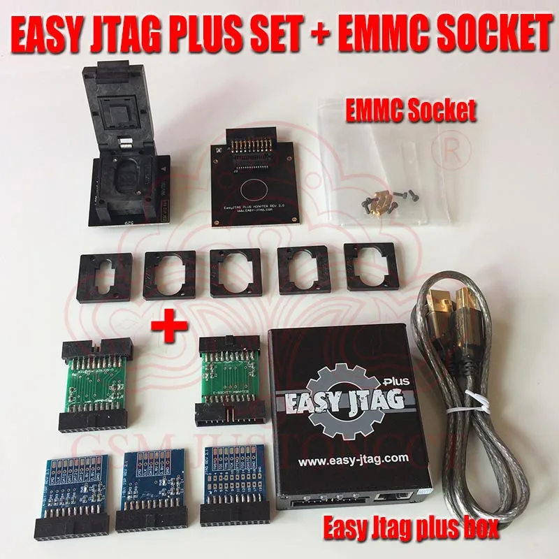 Оригинальная легкая Jtag plus коробка легкий активированная поставляется с EMMC