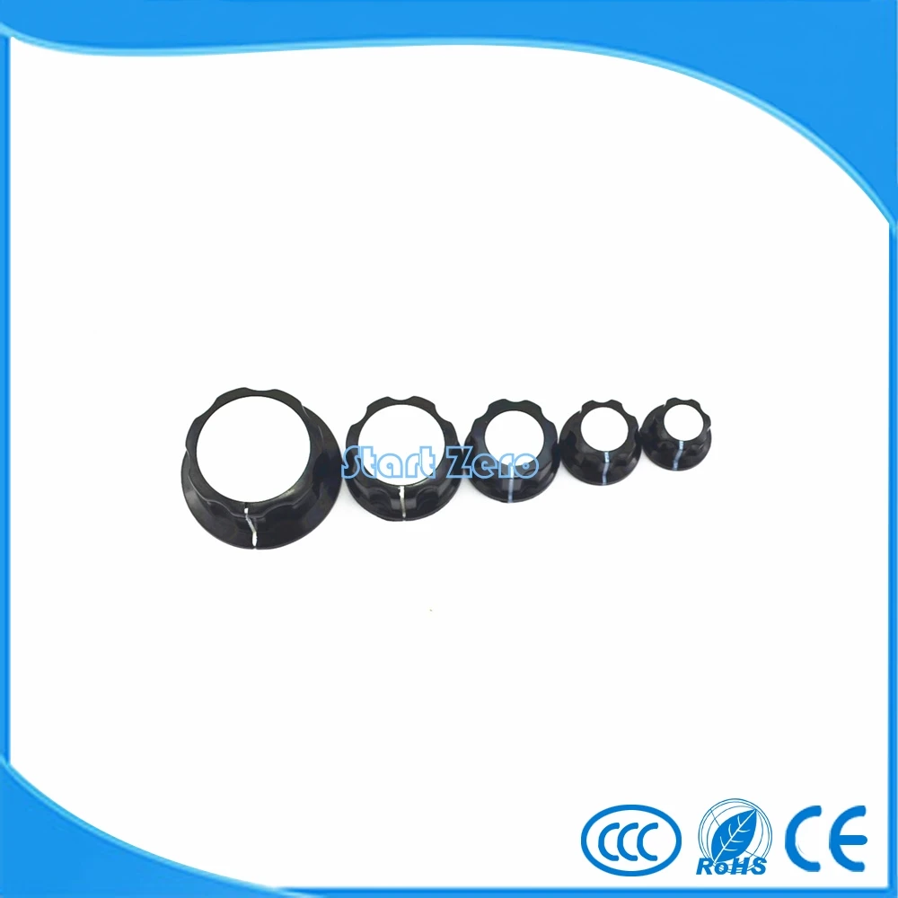 Вращающаяся ручка управления для отверстия диаметром 6 мм 10 шт. Ручки вала