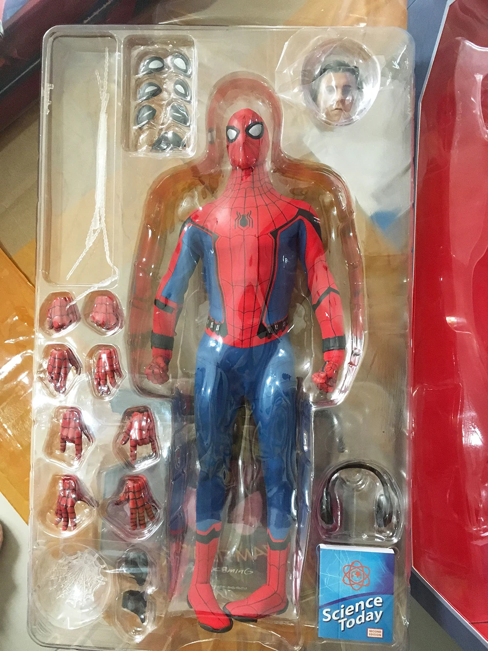 30 см настоящая одежда сумасшедшая игрушка Marvel Мстители Человек паук Герой BJD суставы фигурка подвижная модель игрушка подарок