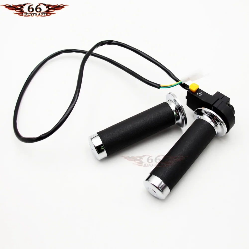 Рукоятка для рукоятки дроссельной заслонки + выключатель 49cc 50cc 60cc 66cc 80cc