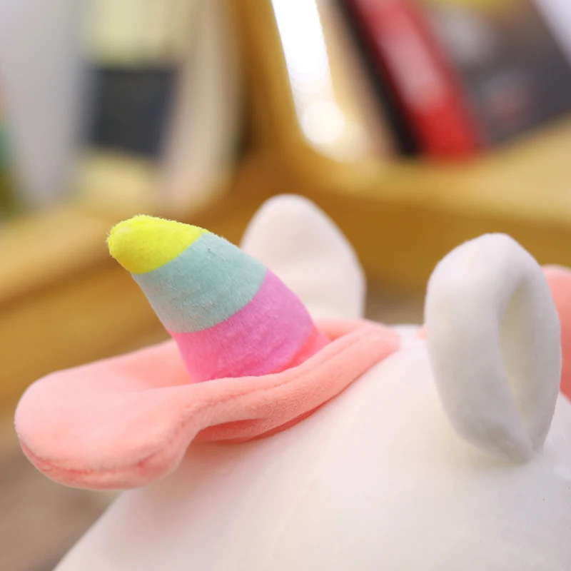 Большой размер мягкий единорог плюшевые игрушки kawaii детские для детей девочки