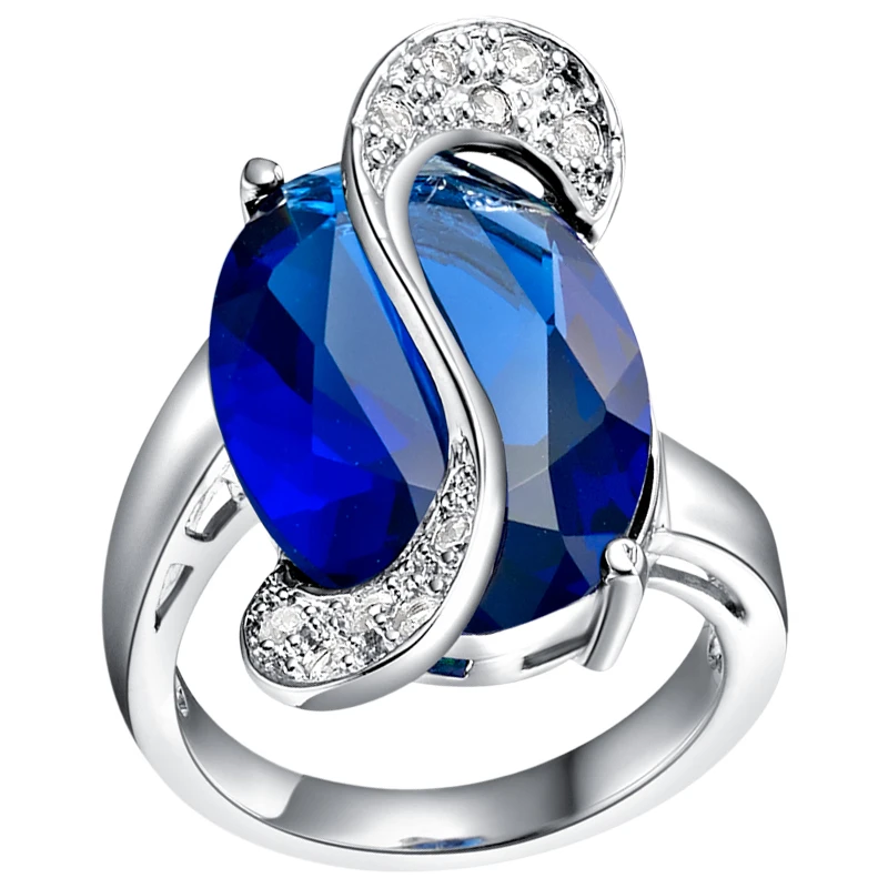 Charms Vintage Rings With Stones For Women Big Sale Parties Finger Purple Ring Female Wedding Crystal Jewelry Dropshipping A05-4 | Украшения