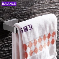 baianle stainless steel brushed single towel bar towel rack holder bathroom wall mounted single fashoin towel ring
