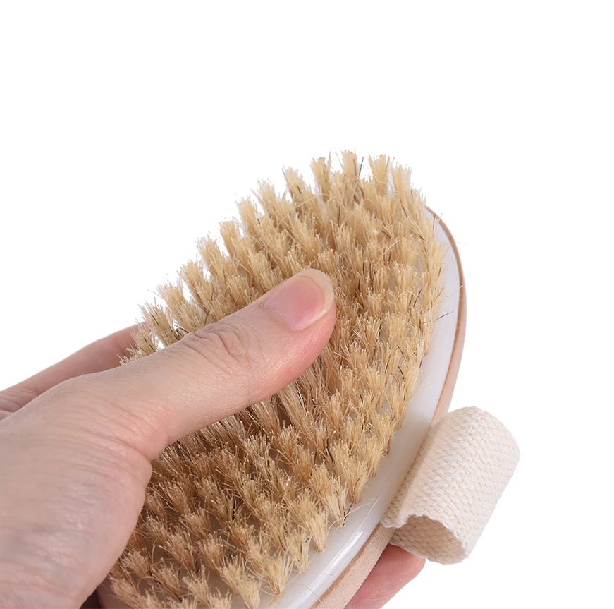 YOULU кисть для сухого тела натуральные нейлоновые волосы Органическая сухая кожа