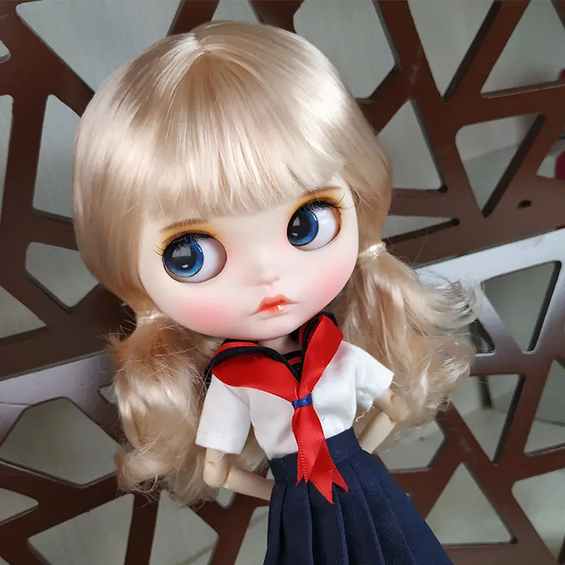 Фабрика Blyth кукла белая кожа золотой короткие волосы BJD для продажи ребенок DIY