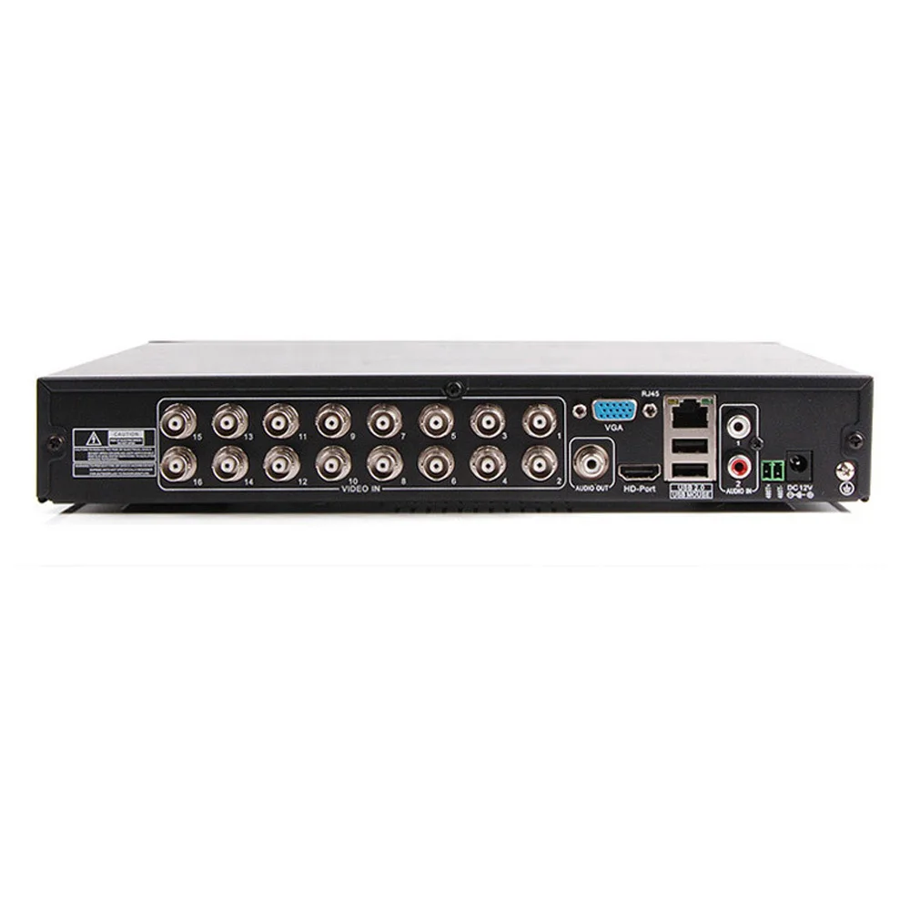 LOFAM 16ch AHD 1080N DVR 16-канальный гибридный NVR CVI TVI для различных камер видеонаблюдения 3G