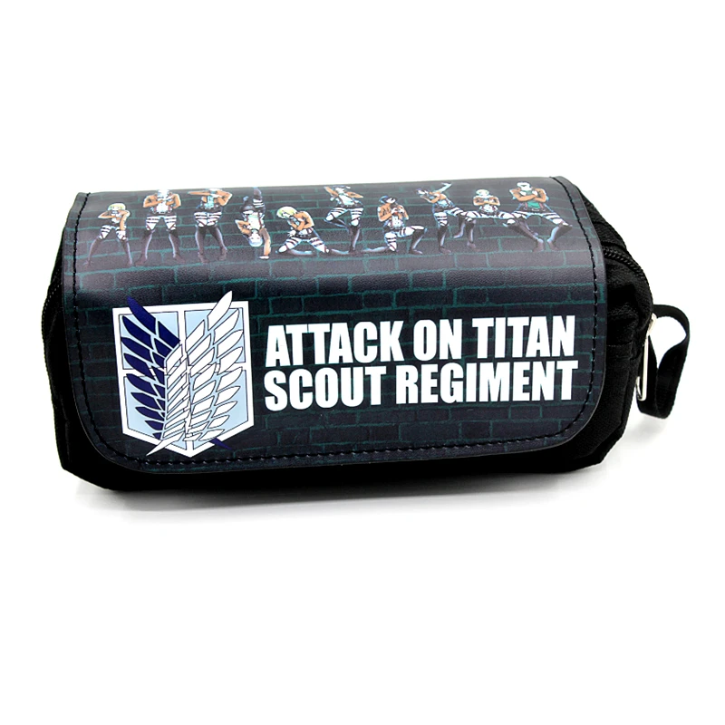 

Дешевые, оптовая продажа, gripesack, детский карандаш, чехол «атака на Титанов», сумки с эмблемой «Death Note», сумки для хранения ручек