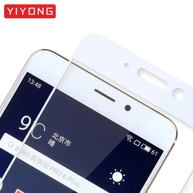 Полноэкранное защитное стекло YIYONG для Meizu Pro 7 Plus закаленное Pro7 Защита экрана