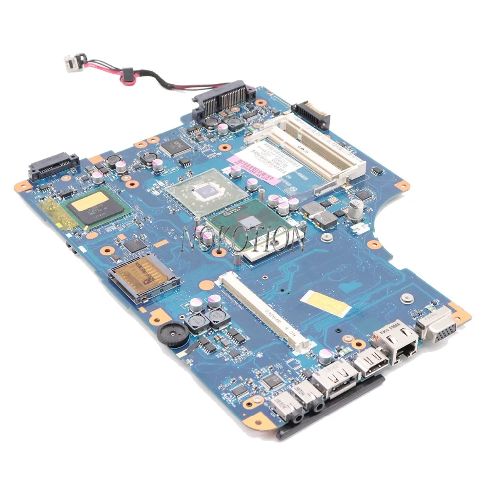Материнская плата NOKOTION для ноутбука Toshiba Satellite L500 L550 GM45 DDR2 K000080430 KSWAA|Материнские