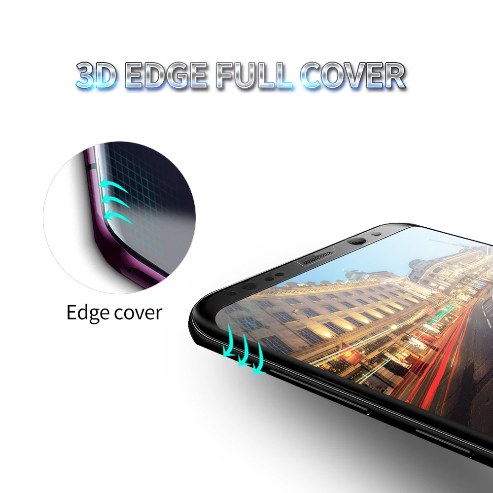 3d пленка на весь экран из закаленного стекла с жидким клеем для Samsung Galaxy