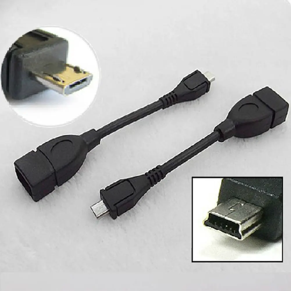 new Micro USB A Female to B Male Converter OTG Adapter Cable for Phone Car | Электроника