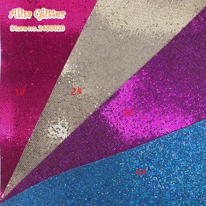 1 шт. А4 Размер 21х29см Лазерная Звезда блестящая кожа синтетическая ткань