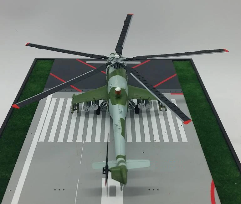 1: 72 польские ВВС MI-24 модель вертолета труба 37038 Коллекционная модель