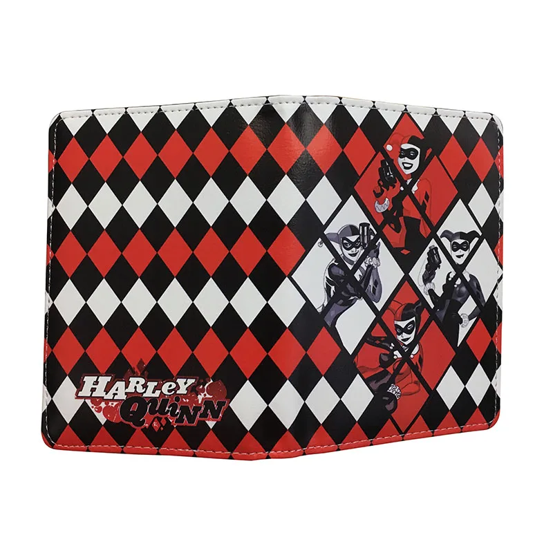 Кожаная обложка для паспорта Джокер Harley Quinn анимационный кожаный Органайзер