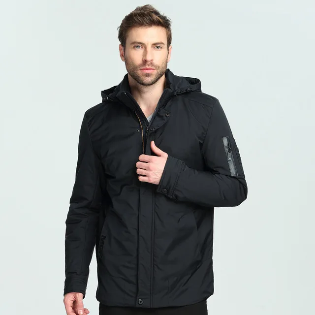 darkblue KENNTRICE, мужское весеннее пальто, парка, мужская куртка, стандартный европейский размер, бренд Thinsulate, зимняя тонкая куртка, парки,, высокое качество - Цвет: darkblue