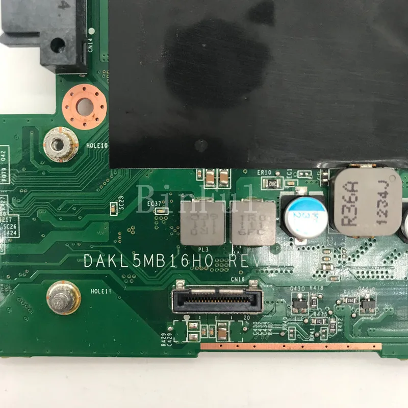 Высокое качество для Z370 материнская плата ноутбука DAKL5MB16H0 100% Полная проверка |