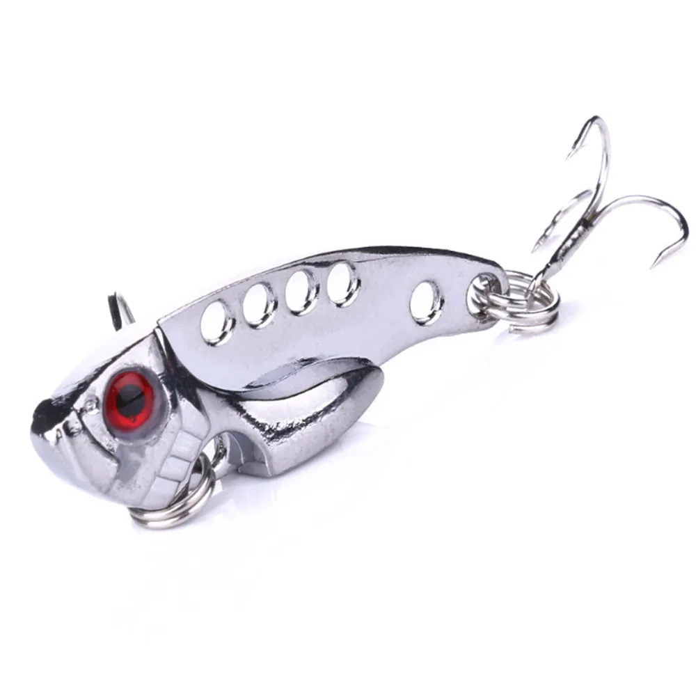 

4pcs/lot Metal VIB 3.5G/3.5CM Fishing Lure Vibration Spoon Spinner Lure Crankbait Bass Artificial Hard Bait Cicada VIB Tackle