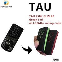 replace 250k slim rp 433mhz tau rolling code remote control key fob with free shipping
