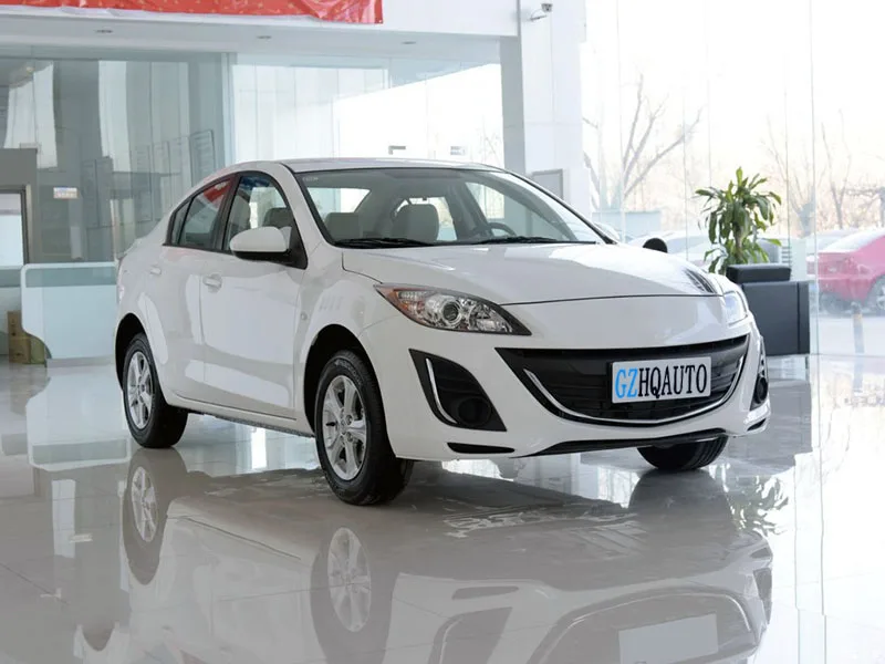 Автомобильные аксессуары HengFei для Mazda 2 Mazda 3 Mazda 6, зеркало заднего вида из углеродного волокна, Корпус зеркала без поворотных огней