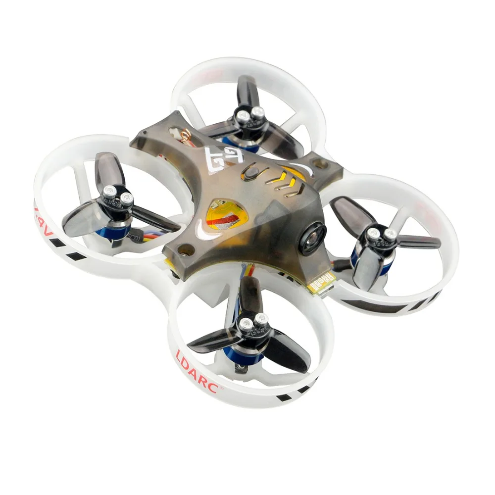 KINGKONG/LDARC крошечные GT7 75 мм/GT8 87,6 мм Мини FPV RC гоночный Дрон Betaflight F3 10A Blheli_S 800TVL Cam 5,8G 25mW VTX 2S PNP BNF