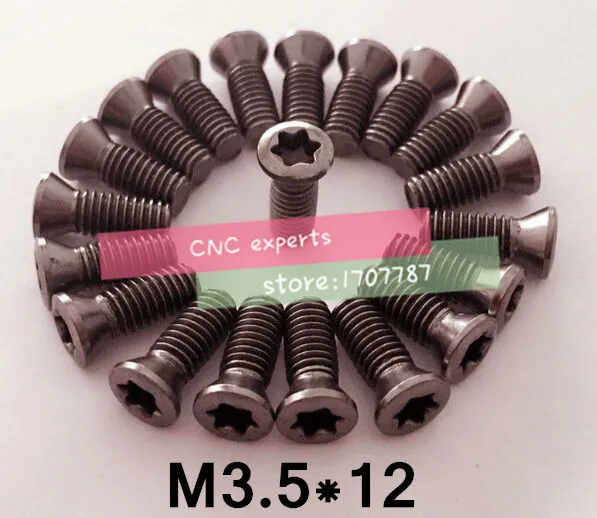 

50 шт. M3.5 * 12 мм токарный станок с ЧПУ Запасные Винты Torx винты