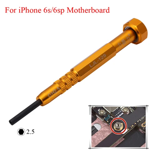 M2.5 S2 сталь прецизионная Магнитная отвертка для Apple IPhone 8 8P 7 7Plus 6S 6 5 отвертка для HUAWEI Инструменты для ремонта Tournevis - Цвет: M2.5